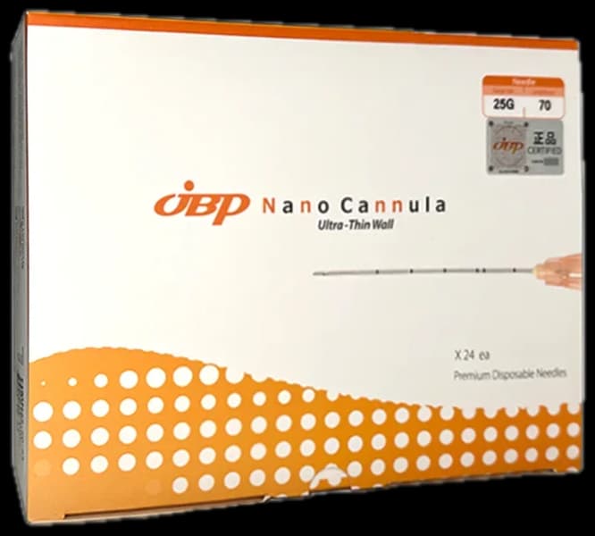 JBP Nano Cannula 25G x 70mm